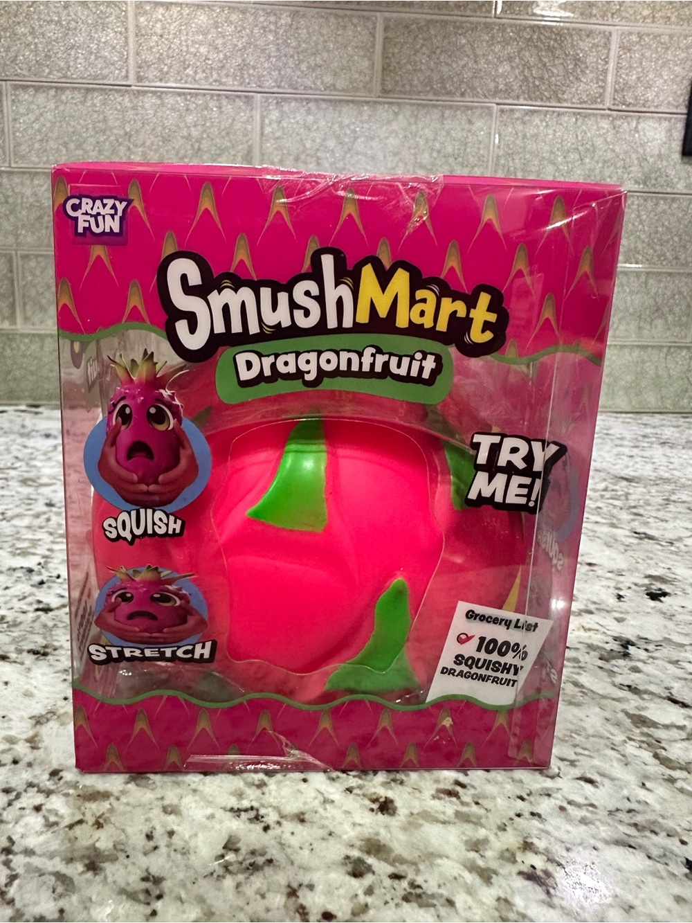 SmushMart Dragonfruit Squishy